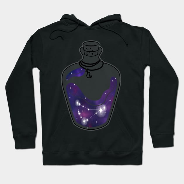 Capricorn ~ Constellation in a jar ~ Potion Bottle Hoodie by Ruxandas